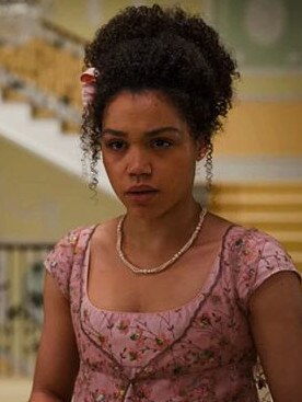 Barker played Marina Thompson on Bridgerton. Picture: Netflix