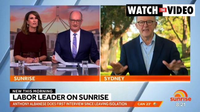 Albo clashes with Sunrise hosts