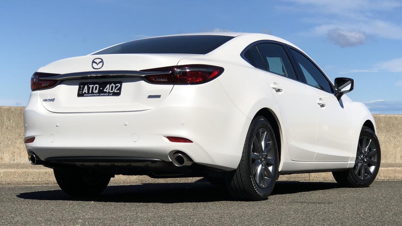 The Mazda6’s design is sharp looking but still classy. Picture: Joshua Dowling.