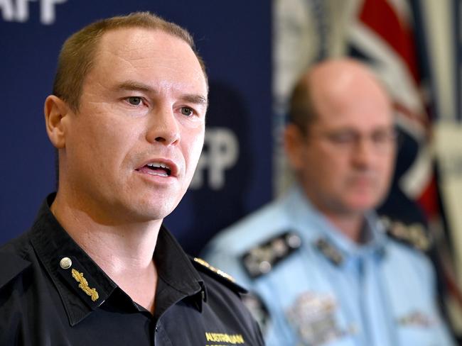 Australian Border Force Acting Assistant Commissioner James Copeman. Picture: John Gass/NCA NewsWire