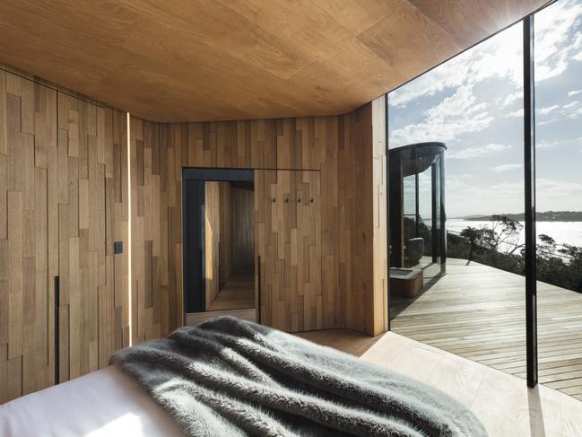 Freycinet Lodge Pavillions by Liminal Architecture. Picture: Dianne Snape