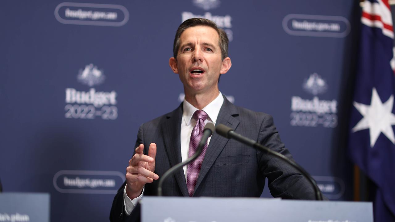 Finance Minister Simon Birmingham. Picture: NCA NewsWire / Gary Ramage