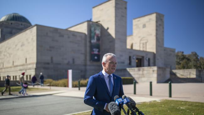 Director of the Australian War Memorial Dr Brendan Nelson is stepping down after seven years in the role. (AAP Image/Sean Davey)