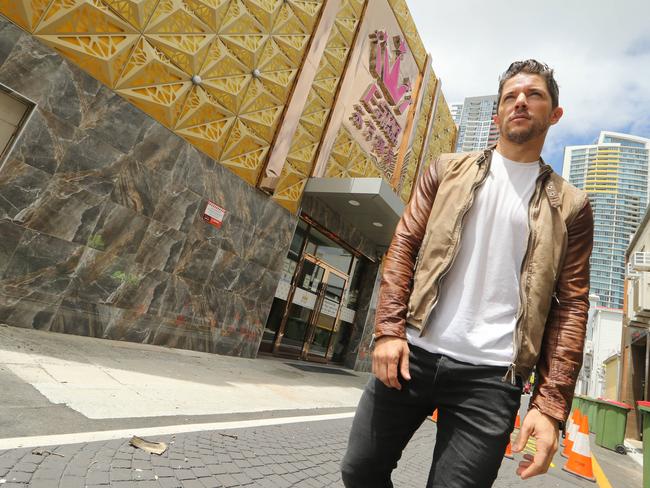 Mandarin-speaking Gold Coast actor and businessman Sam Hayden Smith in Southport's Chinatown. Picture: Glenn Hampson.