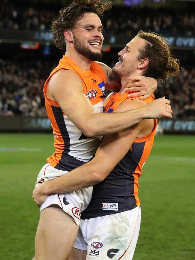 After only eight years as an AFL team, the Giants have reached a Grand Final. Picture. Phil Hillyard