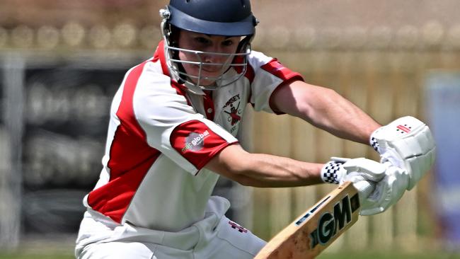 Matthew Milne in action for Romsey. Picture: Andy Brownbill