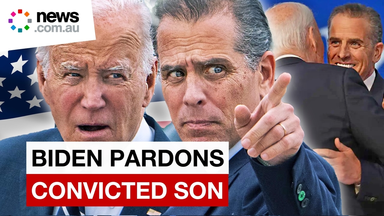 Joe Biden pardons son Hunter despite pledging not to