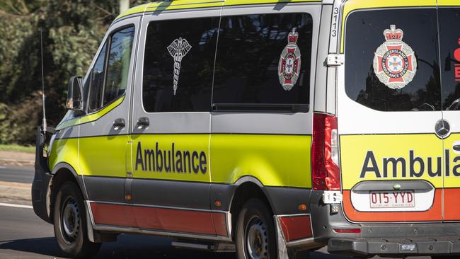 Generic ambulance, QAS, Queensland Ambulance Service, emergency services, Thursday, August 29, 2024. Picture: Kevin Farmer