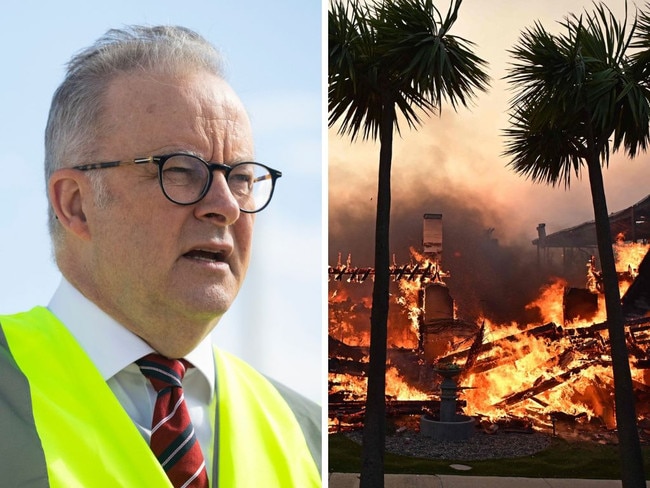 Anthony Albanese has spoken about the LA fires.