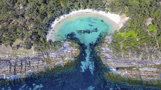 An inlet at Jervis Bay, NSW. Picture: Destination NSW