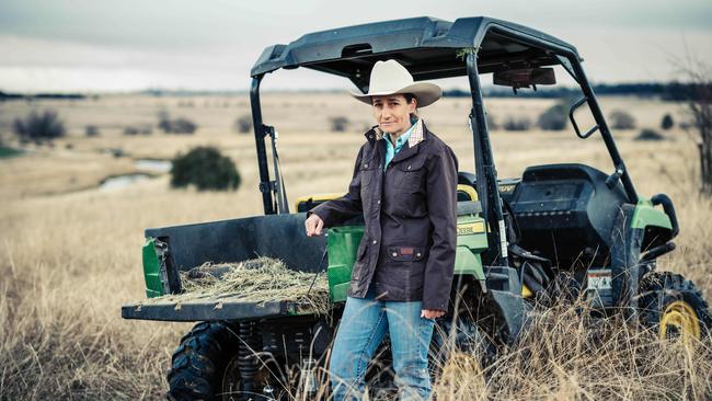 ‘We just need closure’: cattle farmer Emily Brett on her NSW property. Picture: Andrew Pearson