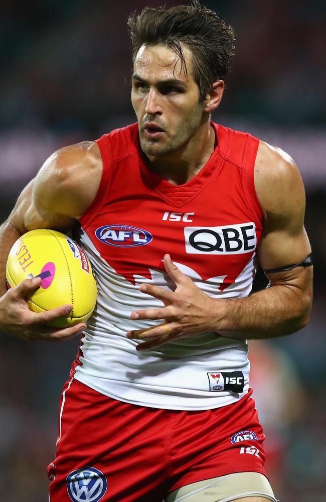 Josh Kennedy defeated a hot field to win Sydney’s best-and-fairest. Picture: Getty Images