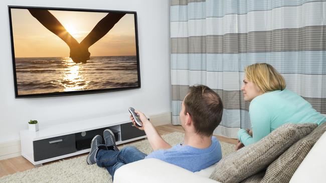 Connected TV is a threat to free-to-air TV’s advertising model. Picture: iStock