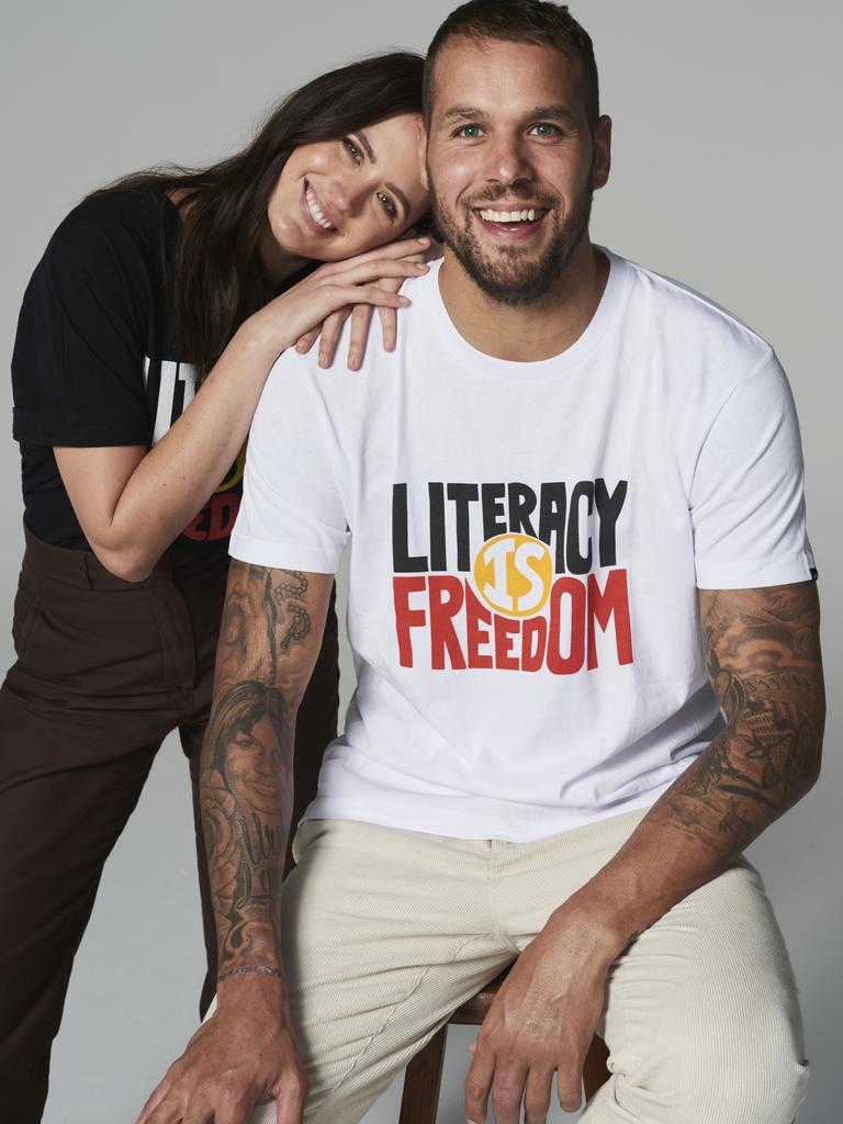 Jesinta and Buddy Franklin.