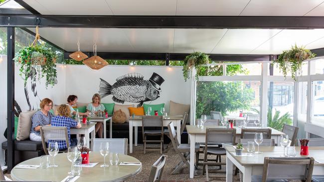 <b>Fresh interior:</b> Le Coin Bistro at Red Hill. Picture: David Kelly