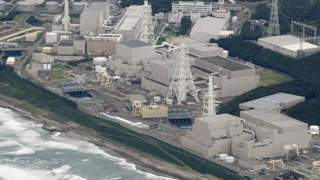 The Hamaoka nuclear plant of Chubu Electric Power Co in Omaezaki, Japan, pictured in 2009. Despite improved sea defences, the plant hasn’t operated since 2011.