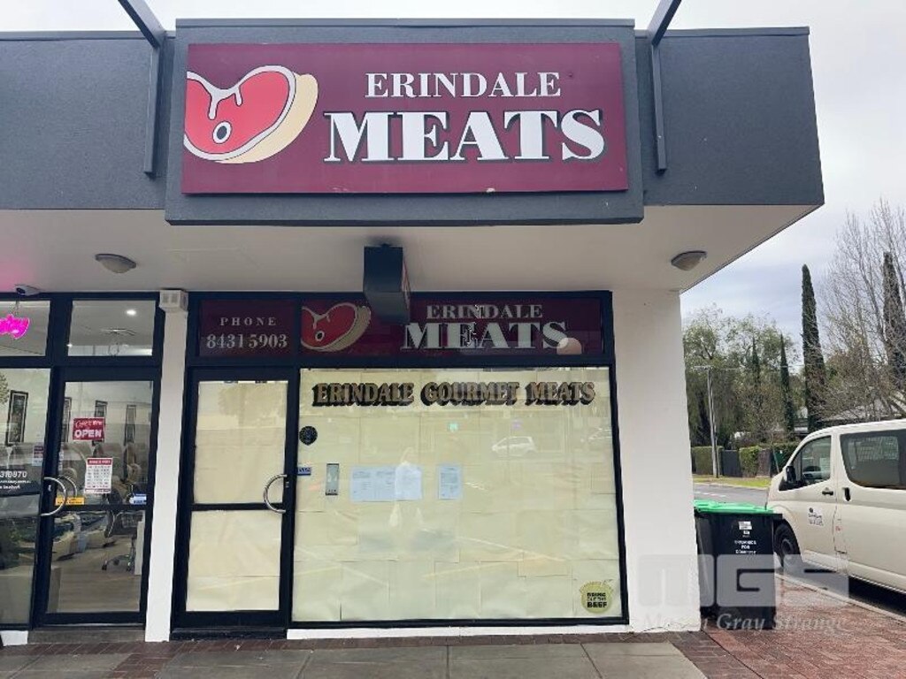 Erindale Meats, a butcher in Kensington Gardens, has closed abruptly amid outstanding rent claims. Picture: Supplied