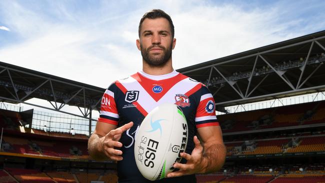 Sydney Roosters captain James Tedesco has the Titans in his sights. Picture: Dan Peled/Getty Images