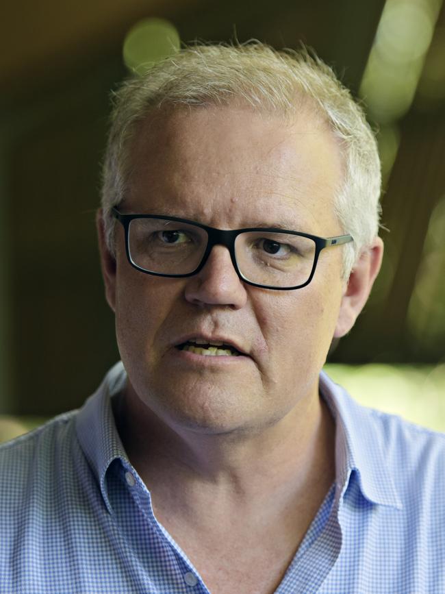 Prime Minister Scott Morrison said he doesn’t want to let the national day “fade away” because of rogue councils. Picture: AAP Image/ Michael Franchi