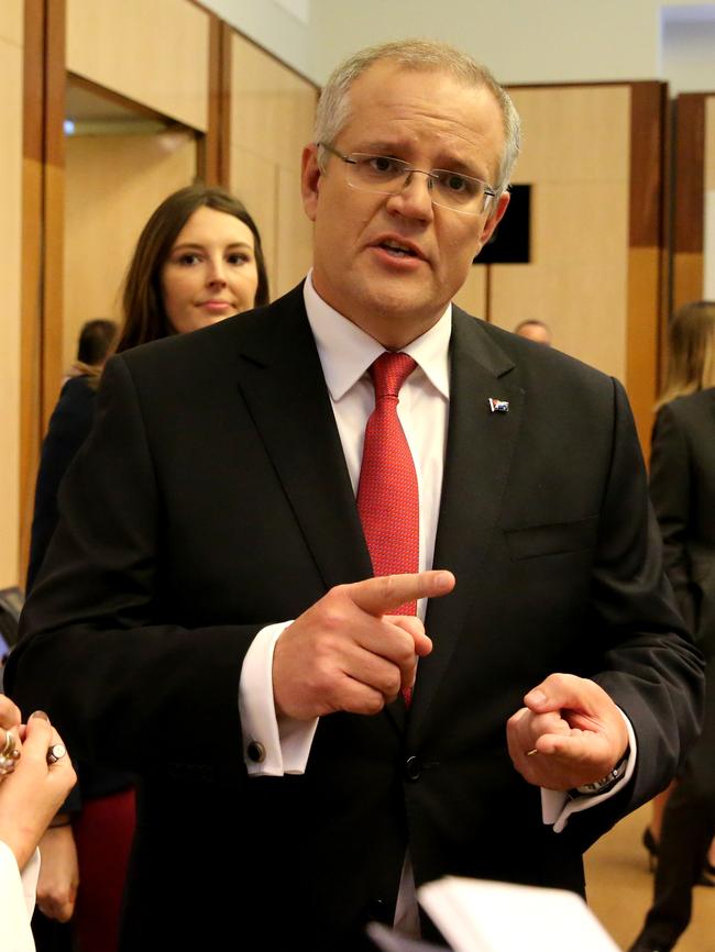 Treasurer Scott Morrison. Picture Ray Strange