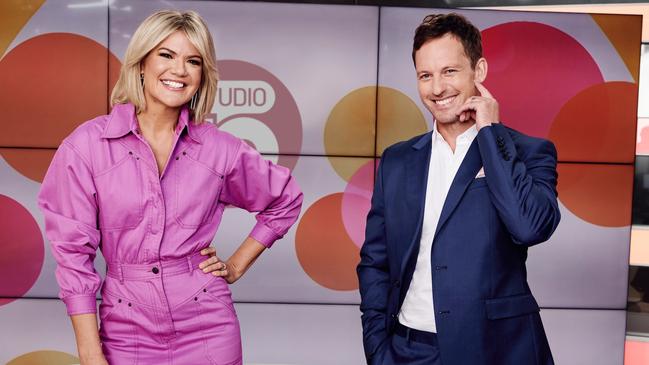 Sarah Harris and Tristan MacManus from Studio 10. Picture: Supplied