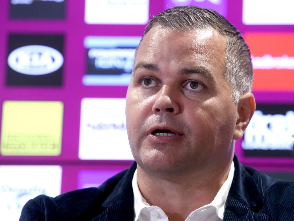 Anthony Seibold stepped down as coach of the Brisbane Broncos in August.