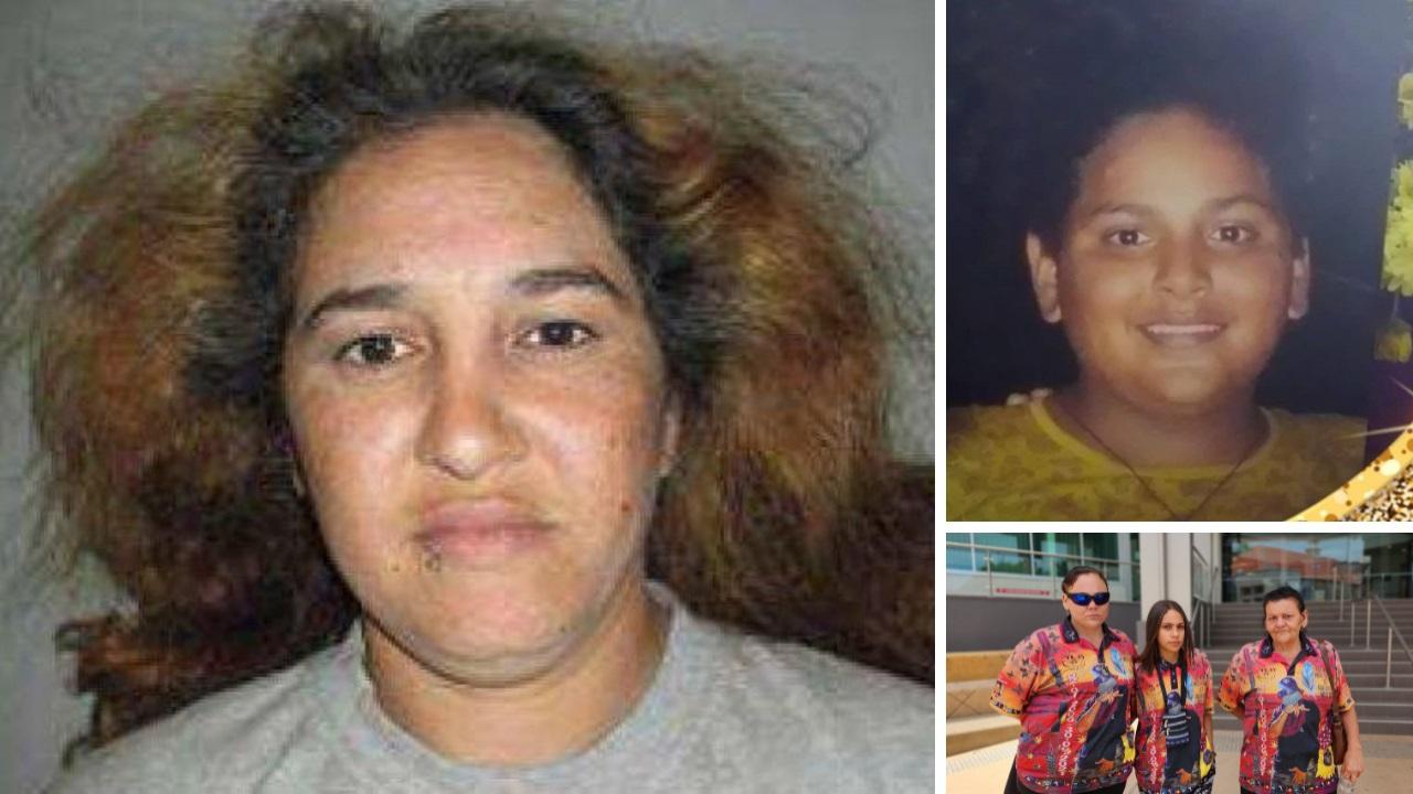 Stacie Renee Dutaillis (left) was sentenced to seven years prison in the Rockhampton Supreme Court on December 21 for the manslaughter of Jerome Banu (top right).