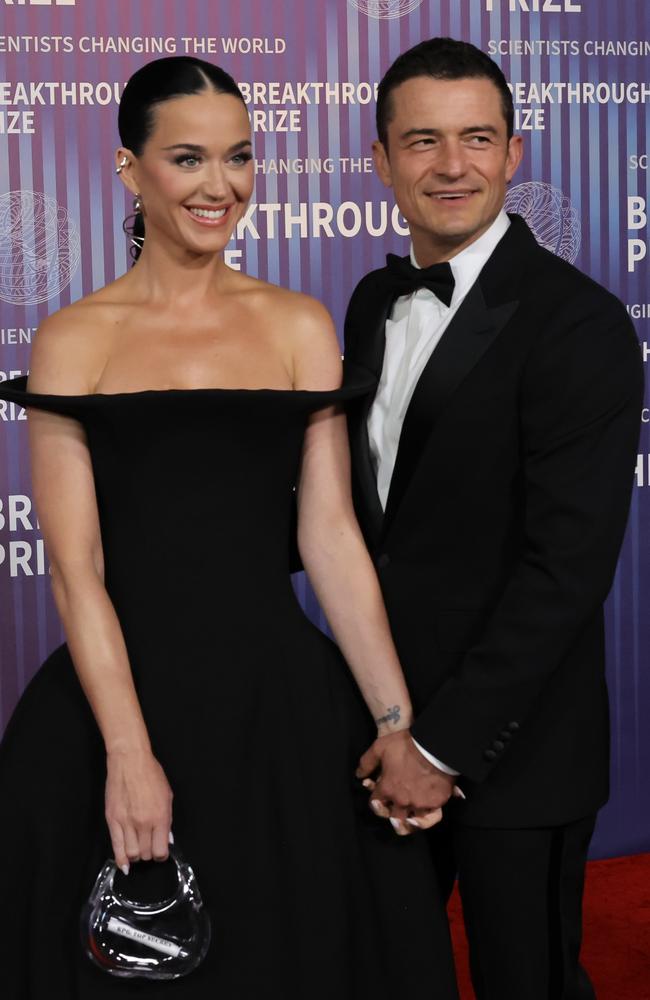 Perry with her husband, actor Orlando Bloom. Picture: Kevin Winter/Getty Images