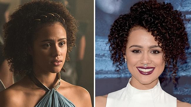 Nathalie Emmanuel as Missandei.