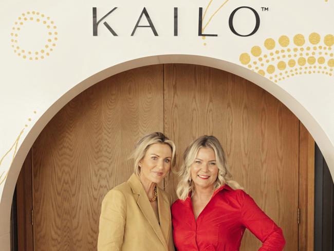 EMBARGO FOR WISH 01 AUGUST 2024. FEE MAY APPLY. ONE TIME USE ONLY.Kailo founders Kristy Morris and Kath Merlo. Photo: Gracie Elizabeth