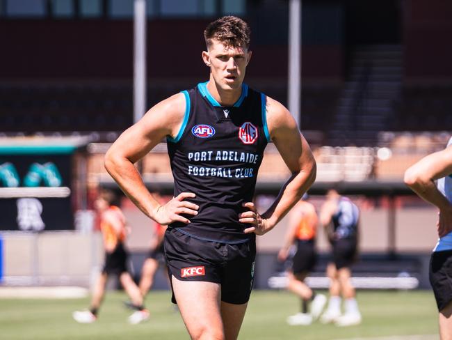 Port Adelaide big man Jordon Sweet. Picture: Port Adelaide FC