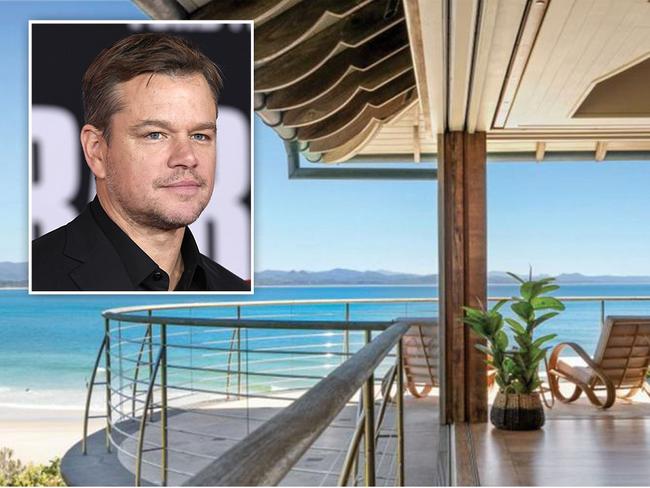 Has Matt Damon spent $22m on a house at Byron?