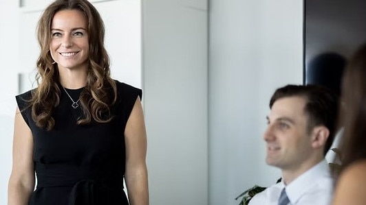 BlackBay Lawyers’ managing partner Victoria-Jane Otavski with former employee Yianni van Gelder, right. Picture: Supplied