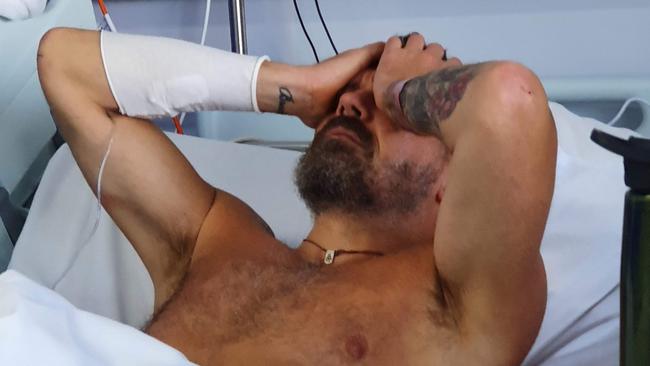 Craig Withers was seriously injured in a helicopter crash in the NT. Picture: GoFundMe