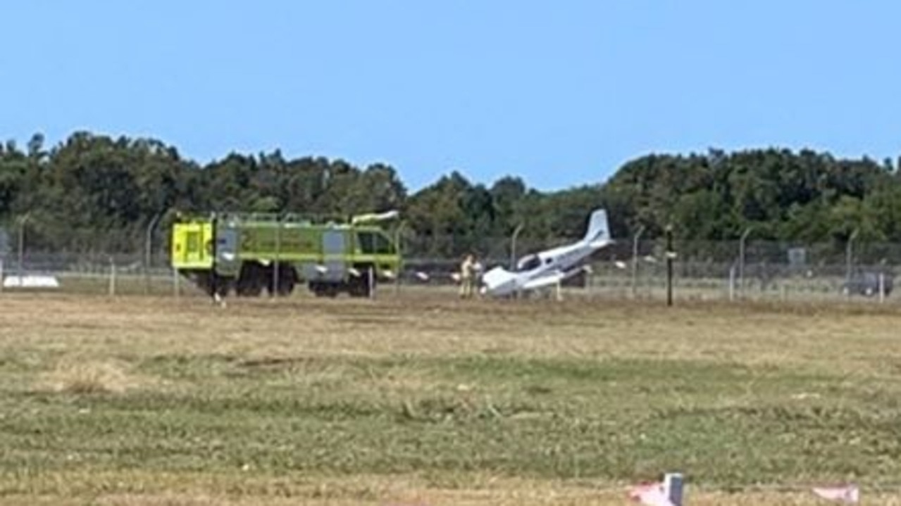 Sunshine Coast Airport light plane crashes on runway The Courier Mail