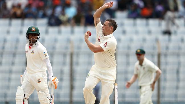Steve O'Keefe struggled in the first innings of the second Test, after earning a shock call-up.
