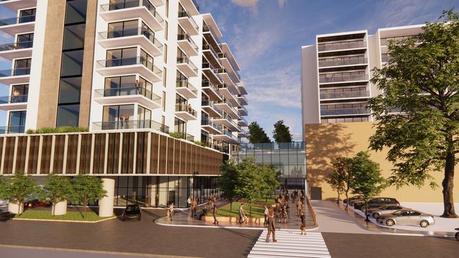 Artist's impression of $150m Unley Central development proposed for Unley Road.