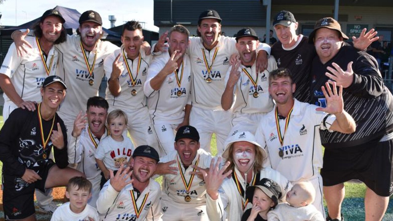 North Geelong won its fifth-straight GCA1 first grade premiership. Photo: Wes Cusworth.