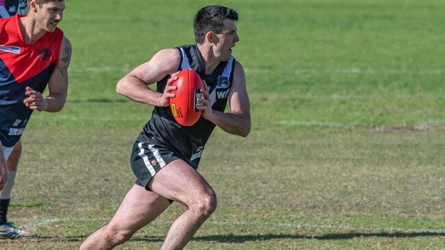 Jordan Clements remains a dominant midfielder in Eyre Peninsula footy. Picture: Rosalie Calderwood