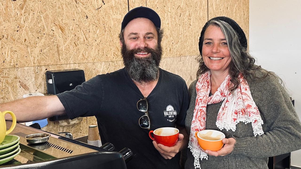 Lilydale locksmiths Rudy and Kate Valentino, owners of Valentino Safe Co, are branching out to open Lock Shop Cafe. Picture: Supplied