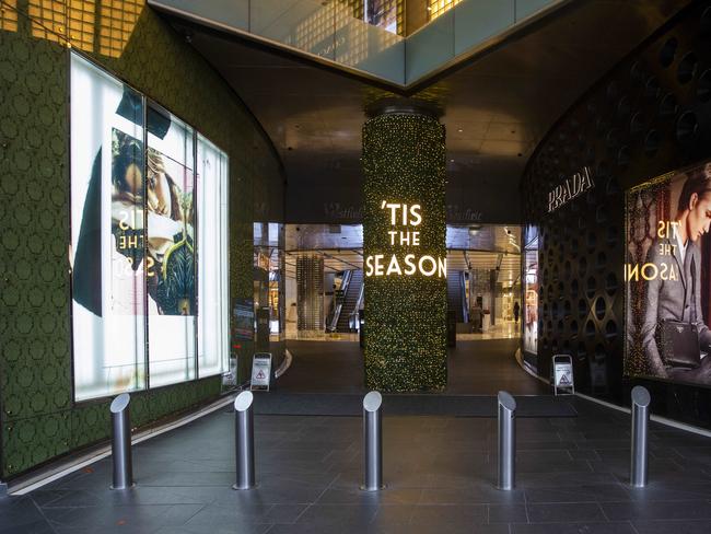 Westfield Sydney on Castlereagh Street during Boxing Day Sales. Picture: NCA NewsWire / Jenny Evans