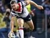 NEWCASTLE, AUSTRALIA - AUGUST 09: James Maloney of the Roosters scores a try during the round 22 NRL match between the Newcastle Knights and the Sydney Roosters at Hunter Stadium on August 9, 2015 in Newcastle, Australia. (Photo by Ashley Feder/Getty Images)
