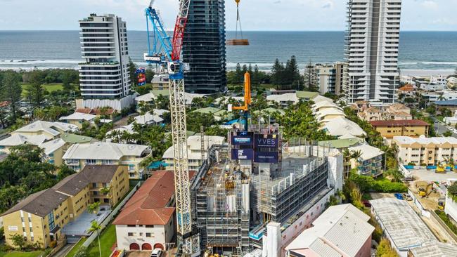 Coposit is currently working with NPA Projects to sell the Yves tower on the Gold Coast. Picture: Supplied