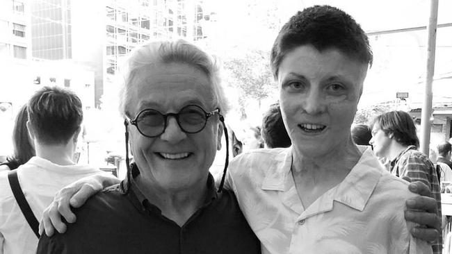 Spencer Connelly with Furiosa: A Mad Max Saga director George Miller. Picture: Instagram