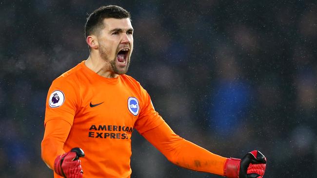 Socceroos shot stop Mat Ryan is on Manchester United's radar.