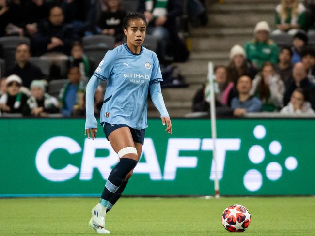 Mary Fowler has withdrawn from the Matildas upcoming games against Brazil due to mental and physical fatigue. Picture: Michael Campanella/Getty Images