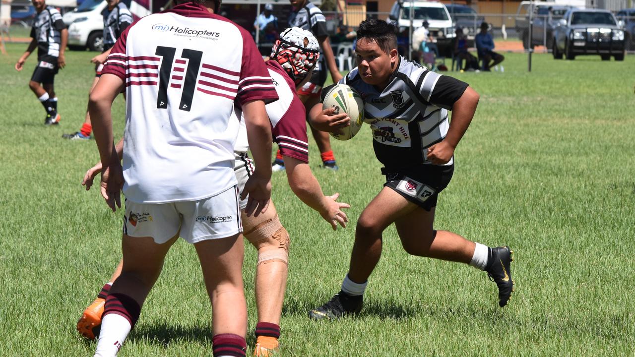 Mitchell Magpies v Wallumbilla-Surat Redbulls U16. Adrian Vowles Cup 2020.