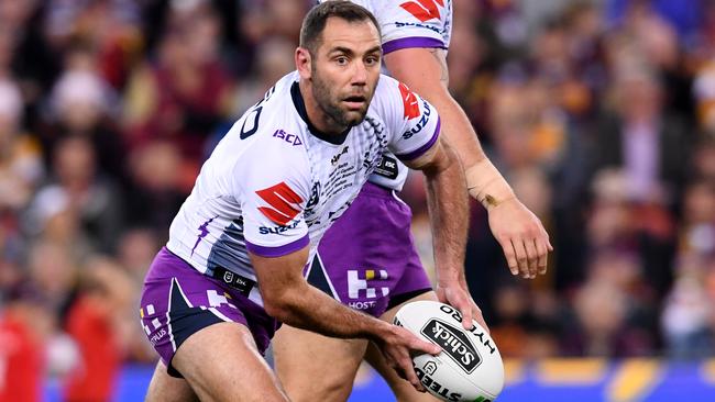 Cameron Smith is showing no signs of slowing down for the Storm. Picture: AAP