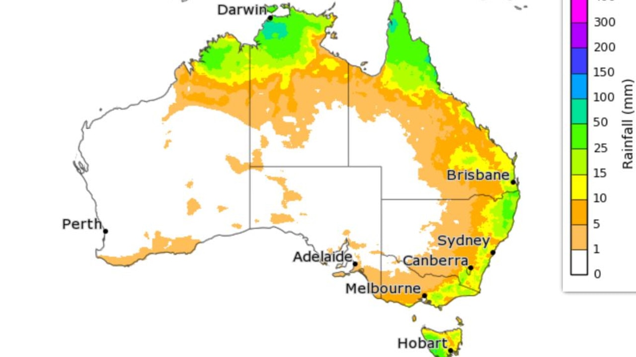 Australia Christmas weather BOM predicts rain, colder temps for NSW