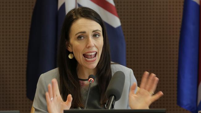 Jacinda Ardern at the UN last week. Picture: AP